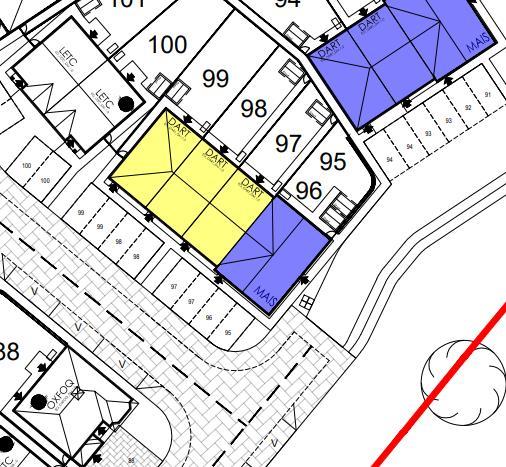 SITE PLAN    Plots 97 (98 and 99)