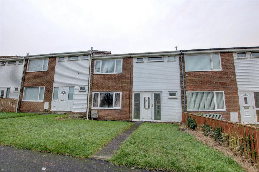 Wordsworth Gardens, Dipton, Stanley, DH9 3 bed terraced house for sale