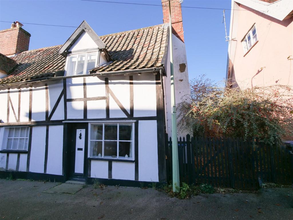 Double Street, Framlingham, Suffolk 1 bed end of terrace house for sale
