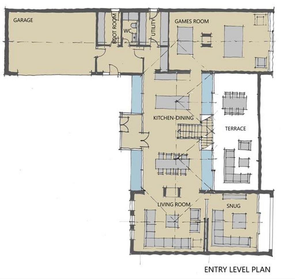 Option two   the pulling down of the existing...