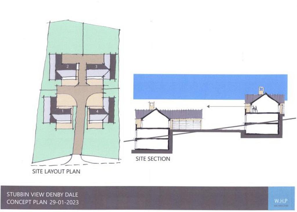 Option three   proposed development site for four