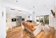 Open plan living dining kitchen