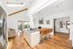 Open plan living dining kitchen