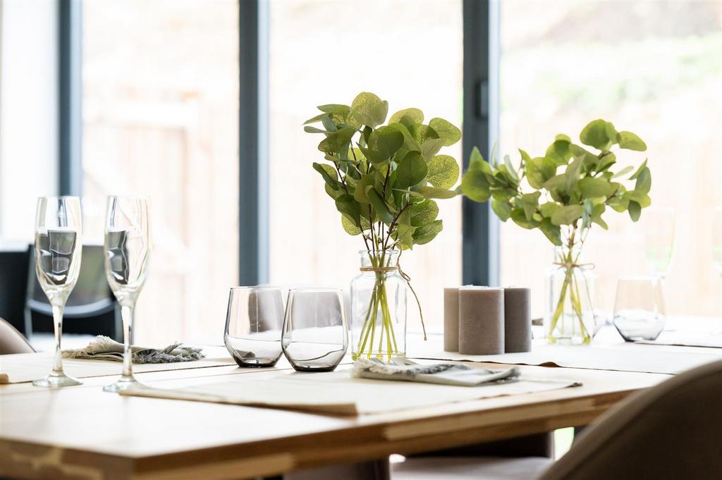 Open plan dining kitchen