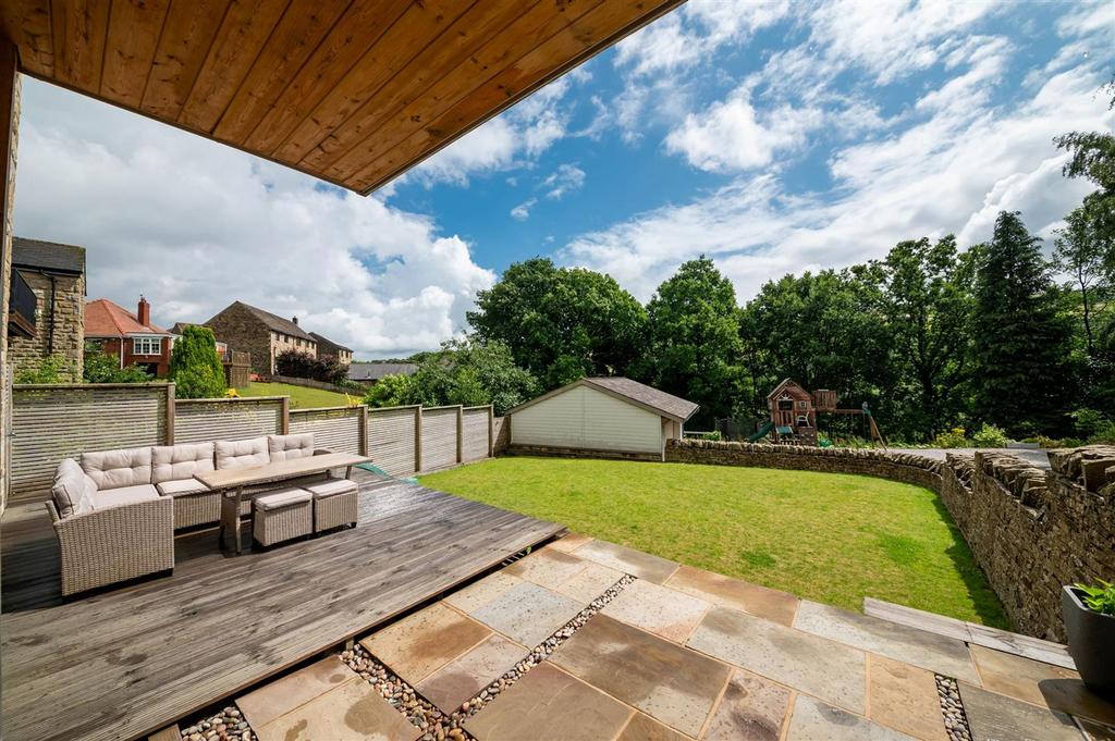 Rear gardens