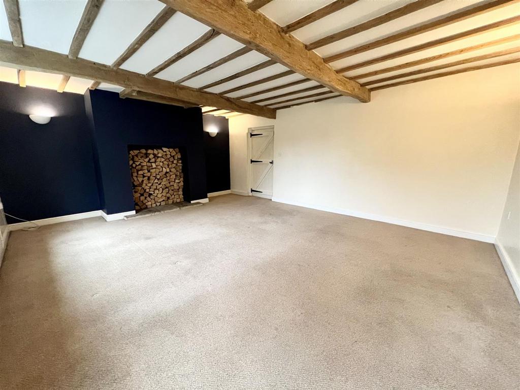 Open plan living dining room