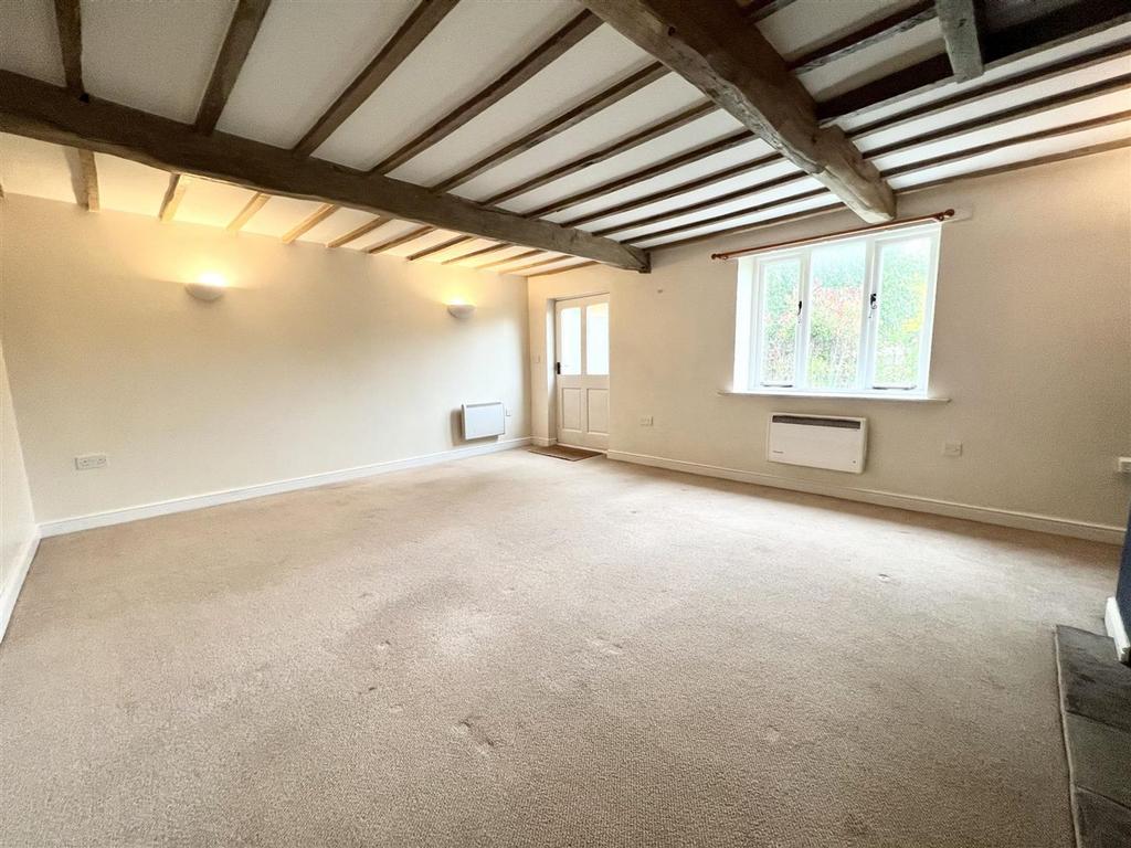 Open plan living dining room