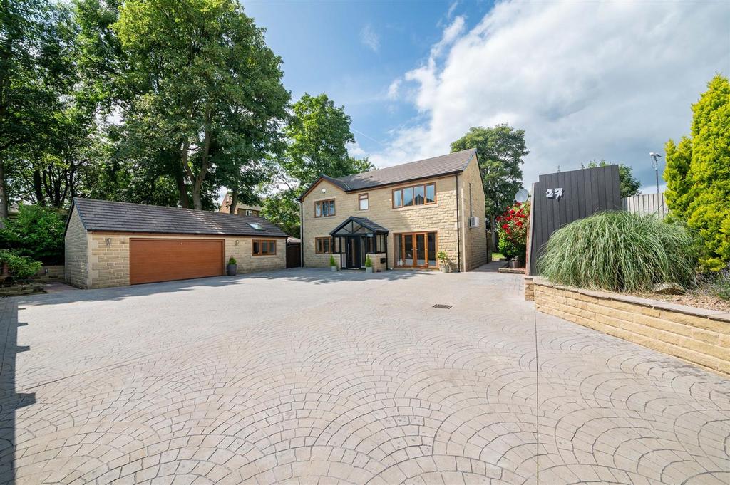 The Manor House, Park Lodge View, Skelmanthorpe, HD8 4 bed detached house for sale £590,000