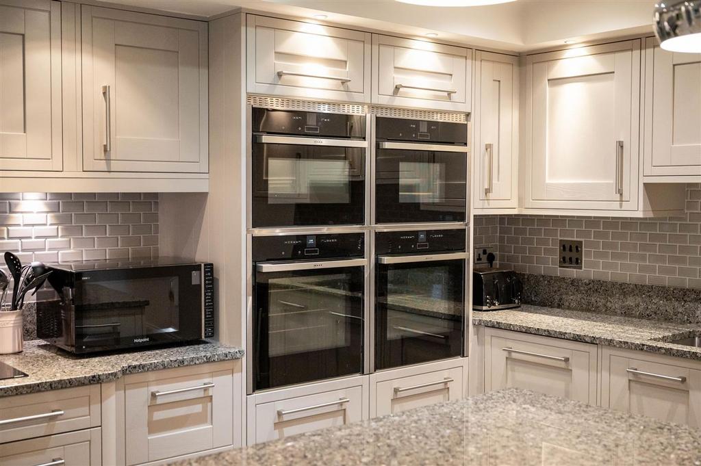 Open plan living dining kitchen