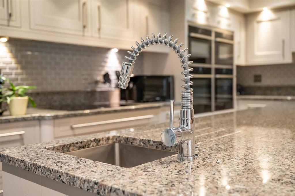 Open plan living dining kitchen