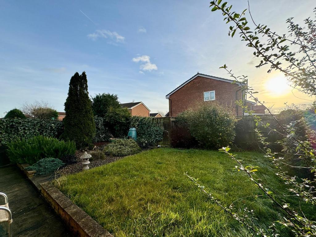 Rear garden