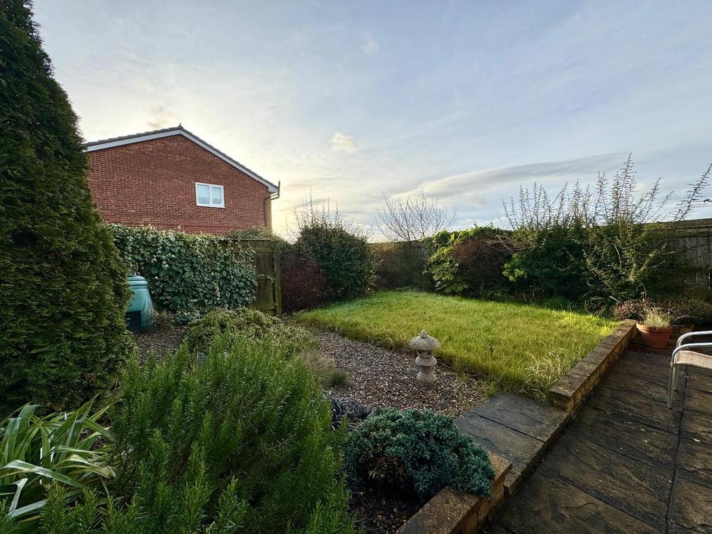 Rear garden