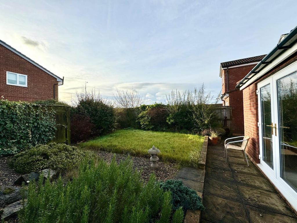 Rear garden