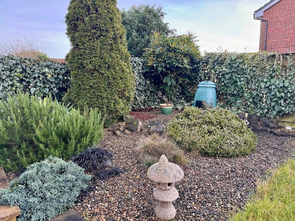 Rear garden