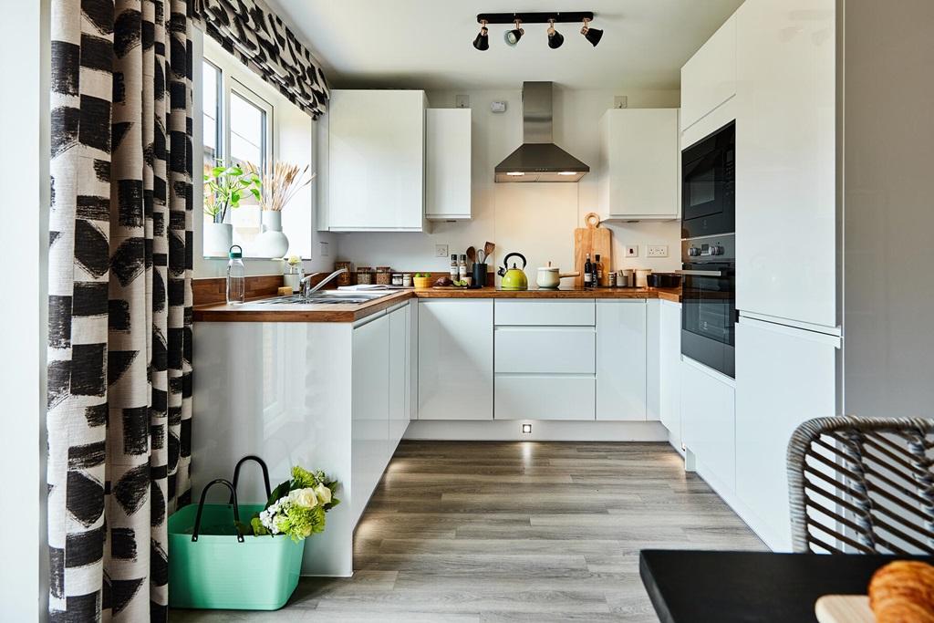 A bright and airy kitchen is the perfect place...