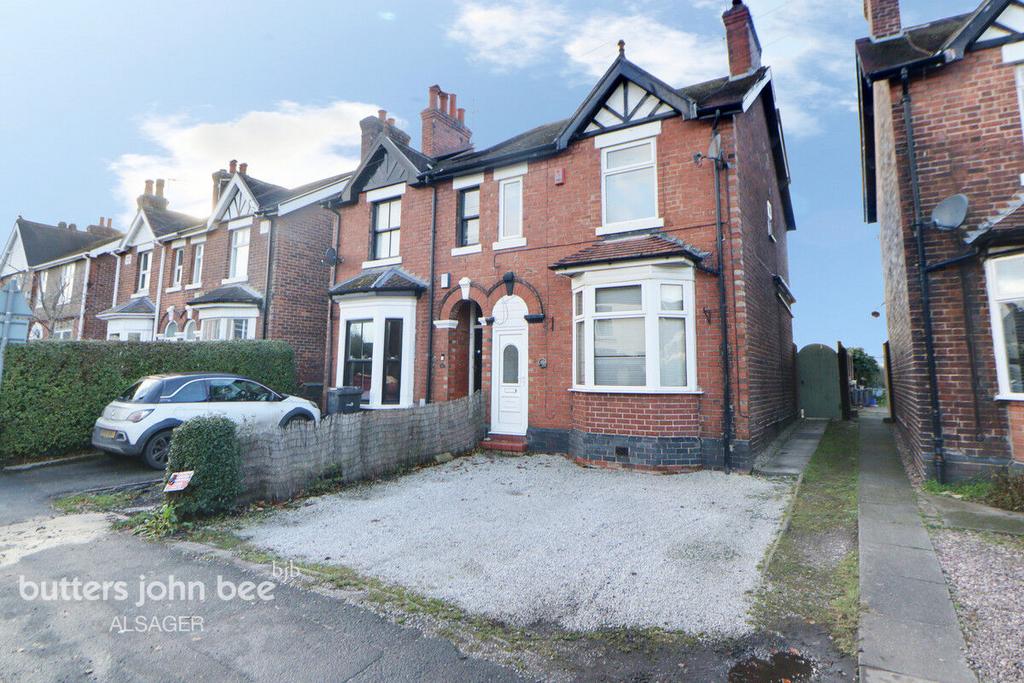 Audley Road, Alsager 3 bed semidetached house for sale £235,000
