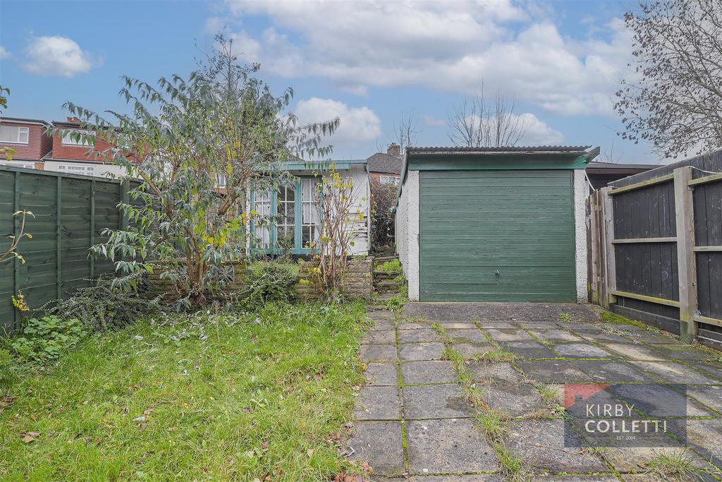 Rear garden
