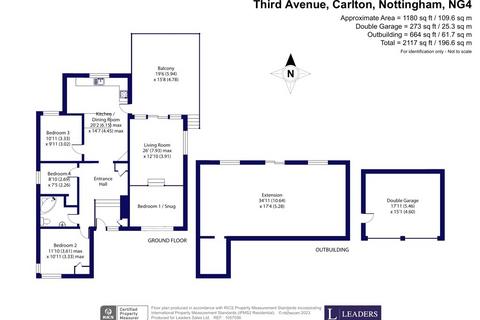 4 bedroom bungalow for sale, Third Avenue, Carlton, Nottingham