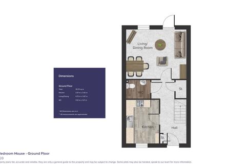 3 bedroom semi-detached house for sale - Plot 657 at Sherford, 7 Twilight Row PL9