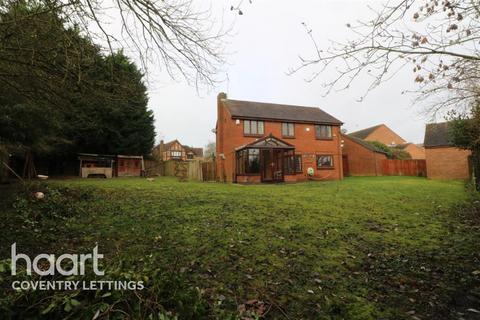 4 bedroom detached house to rent, Broadwells Crescent, Coventry, CV4 8JD