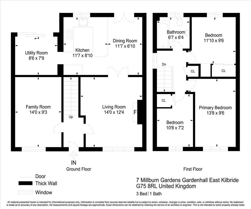 Millburn Gardens, Gardenhall, EAST KILBRIDE 4 bed detached house for