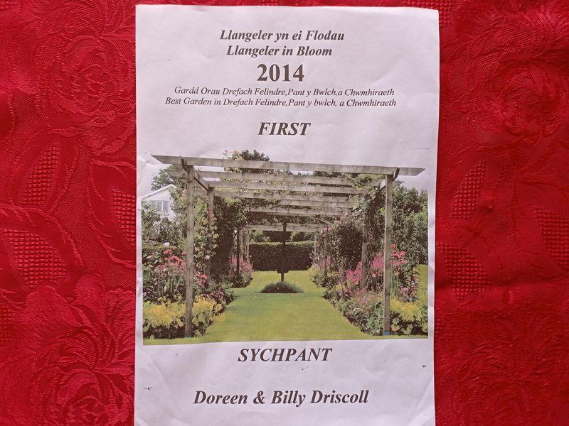 Garden Awared in 2014