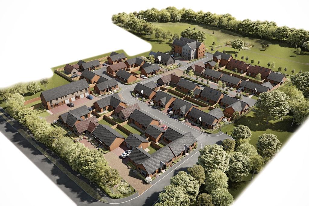 Artist&#39;s Impression of Eaton Bungalows - Site...