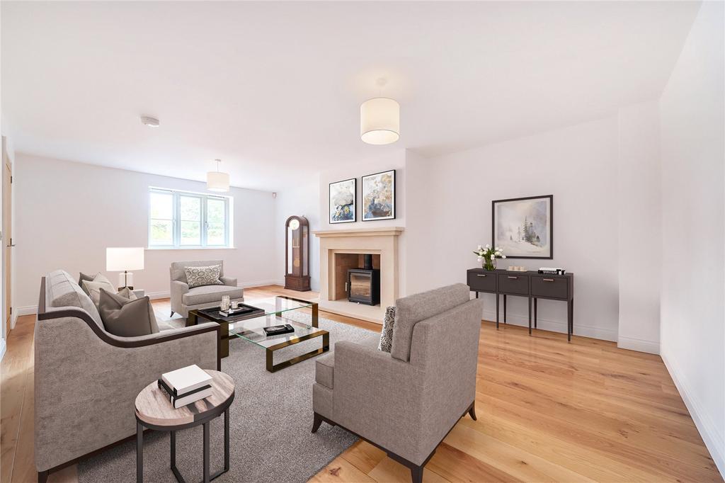 Staged Sitting Room