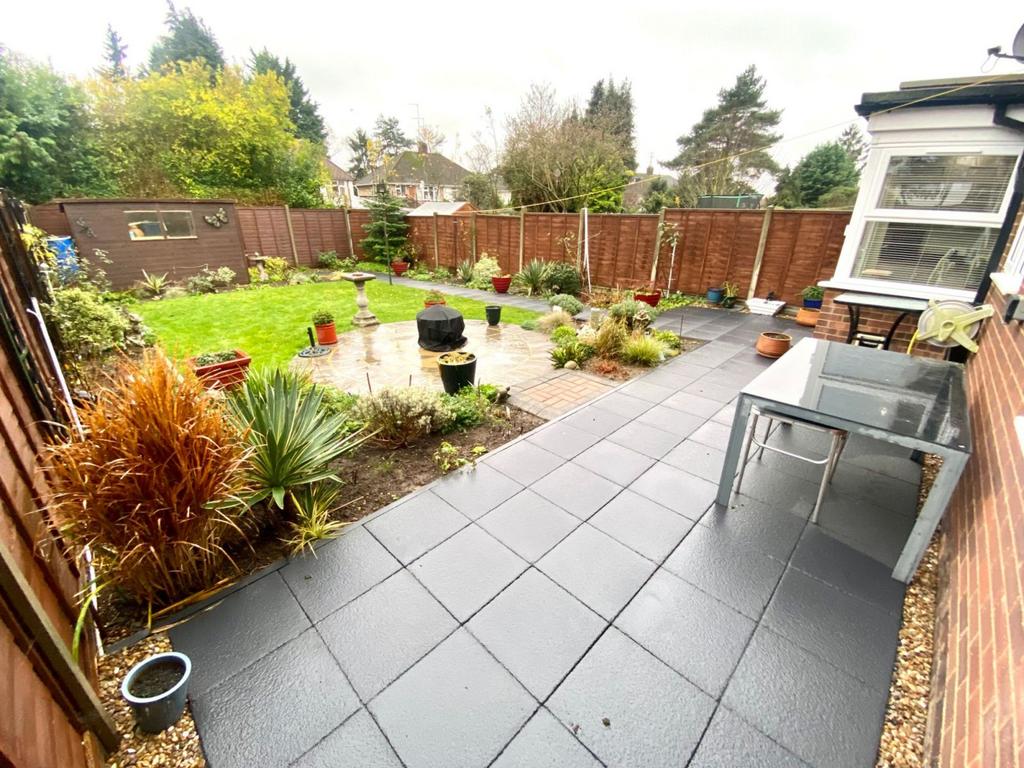 Rear garden