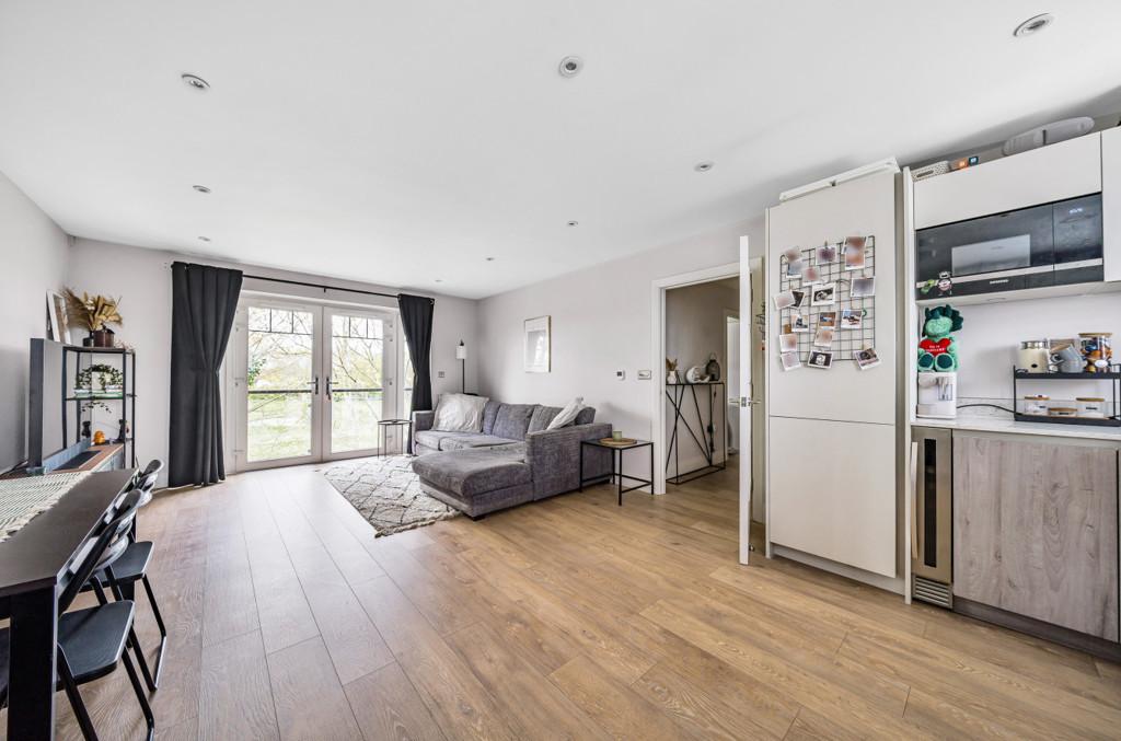 Open-plan living area, open plan living