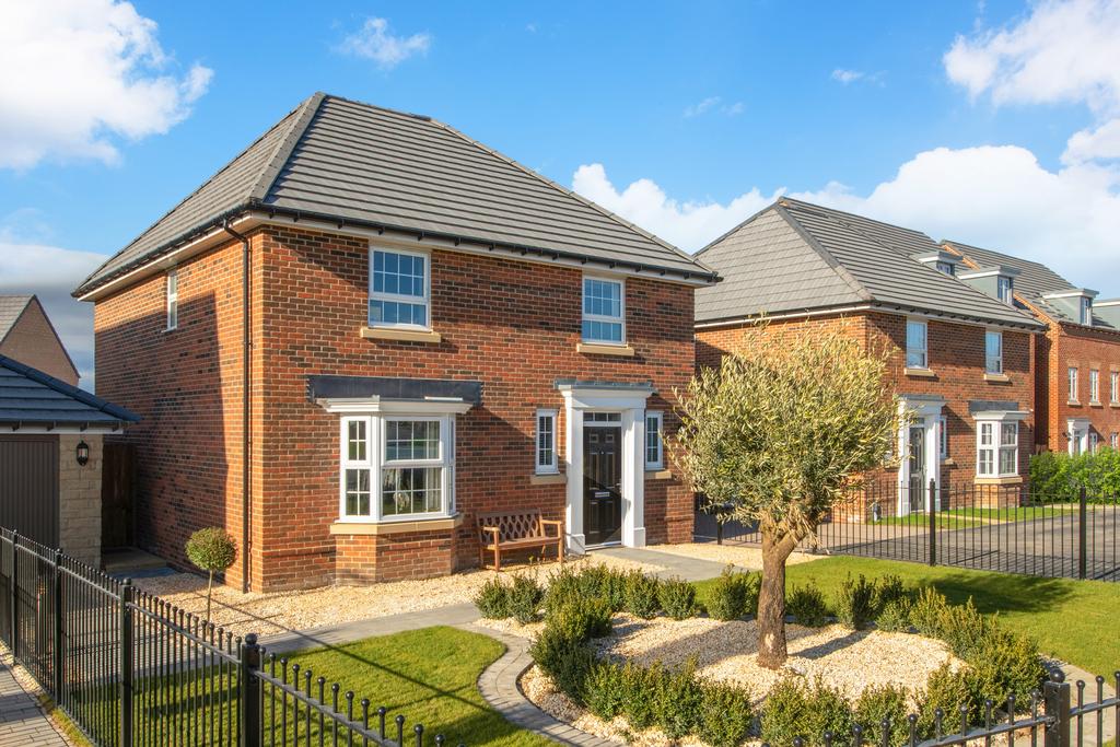Outside view 4 bedroom detached Kirkdale home