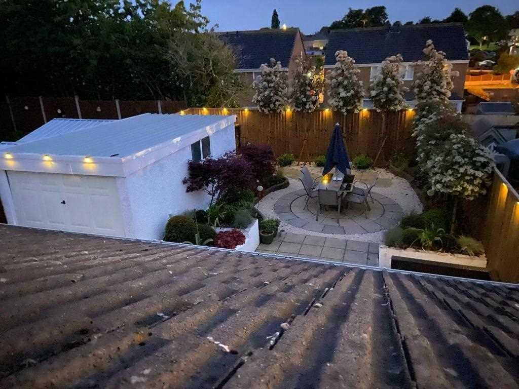 Outside