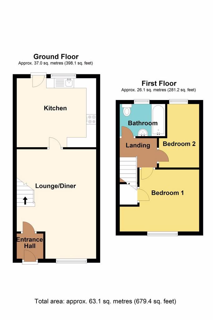 Cefn Road, Newport REF00023593 2 bed terraced house for sale £160,000