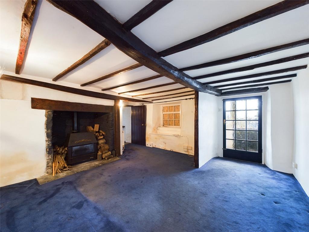 Bratton Clovelly, Okehampton 2 bed semidetached house for sale £220,000