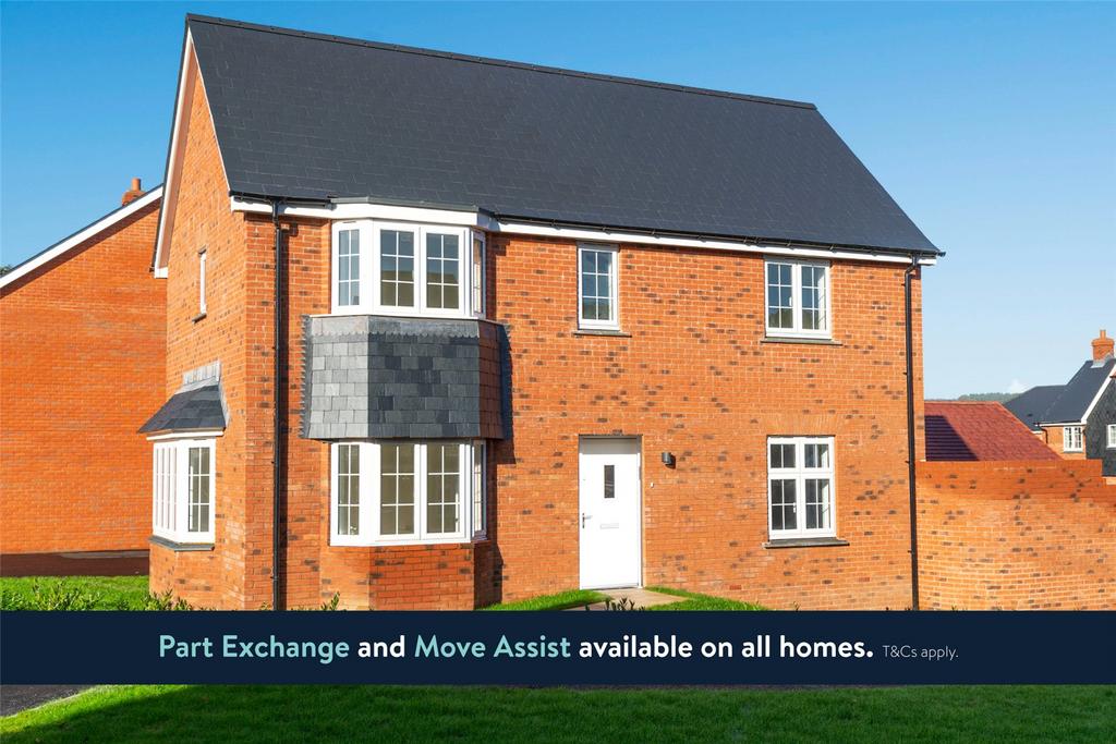9 Clist Way, Hemyock, Cullompton... 3 bed detached house for sale £