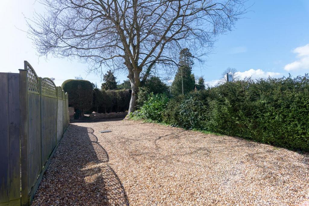 Large driveway
