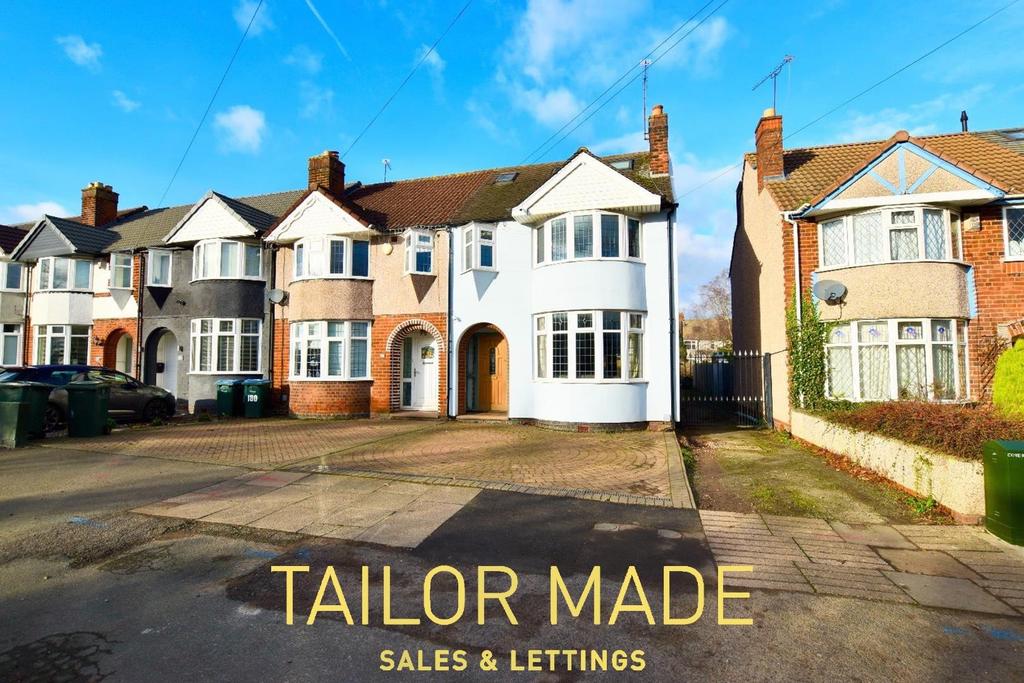 Norman Place Road, Coundon, Coventry 4 bed end of terrace house for