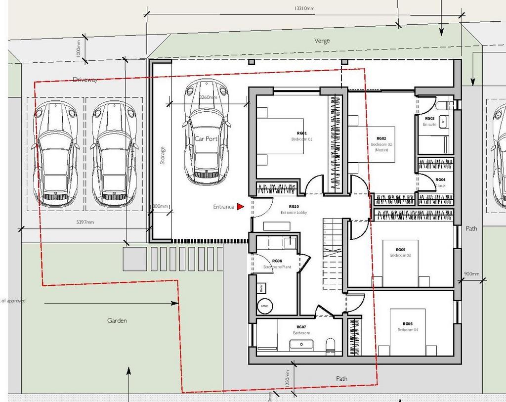 Proposed Ground Floor Plan Option1