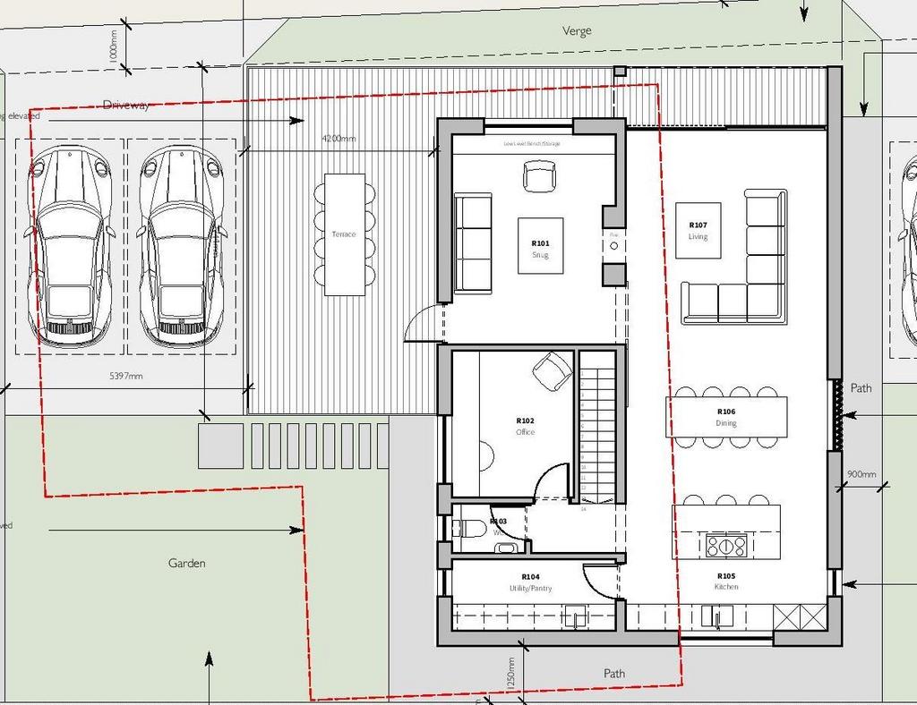 Proposed First Floor Plan Option 2