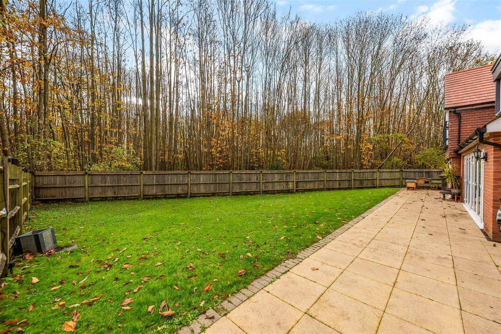 Rear garden
