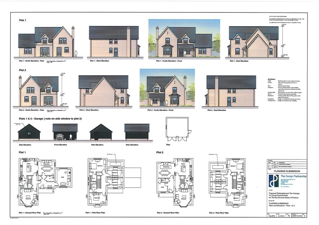 Proposed Plans and Elevations