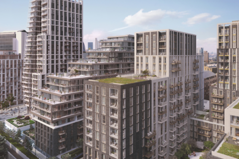 1 bedroom apartment for sale, Plot 1095 at London Dock, 9, Arrival Square E1W