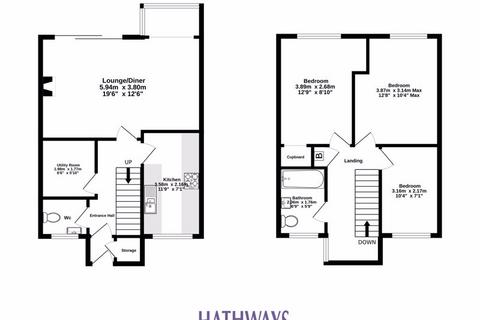 3 bedroom terraced house for sale - Snowdon Court, Croesyceiliog