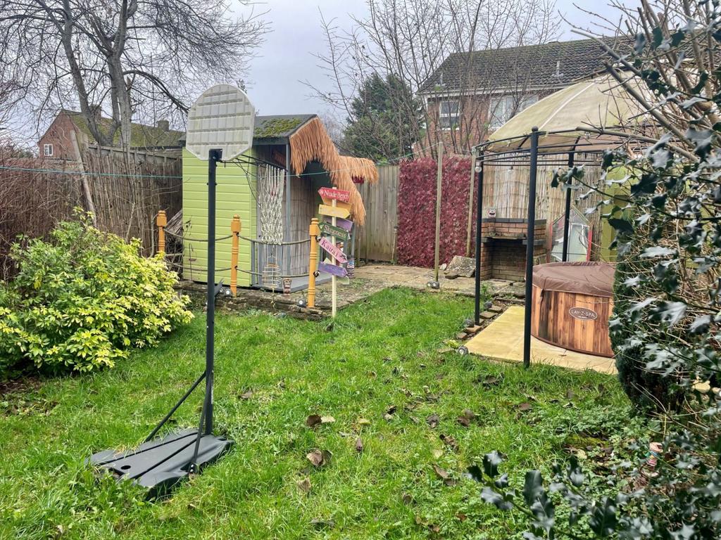 Rear garden