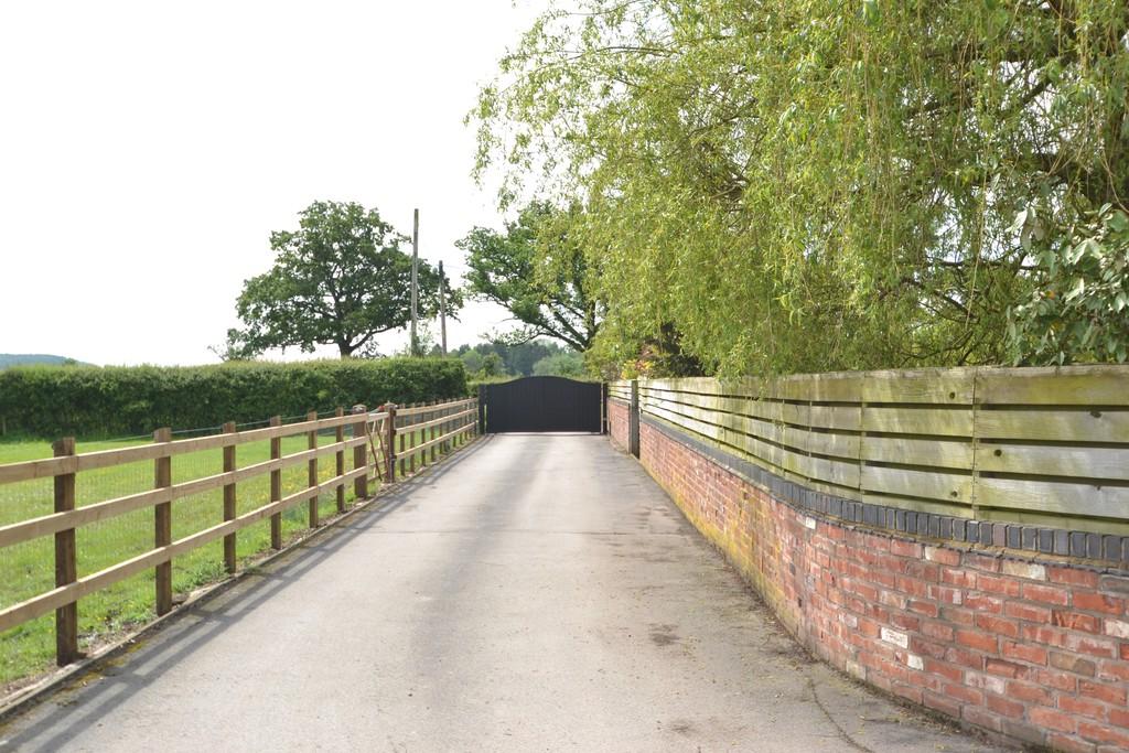 Driveway and Gate