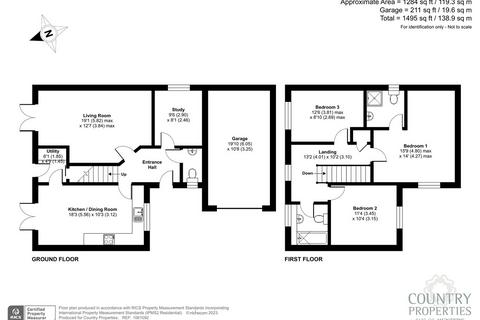 3 bedroom terraced house for sale, Shepherds Place, Shefford, SG17