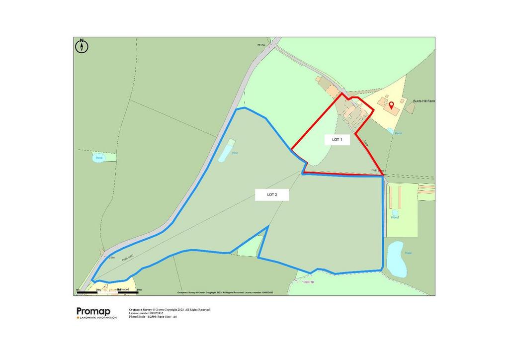 Lotting plan