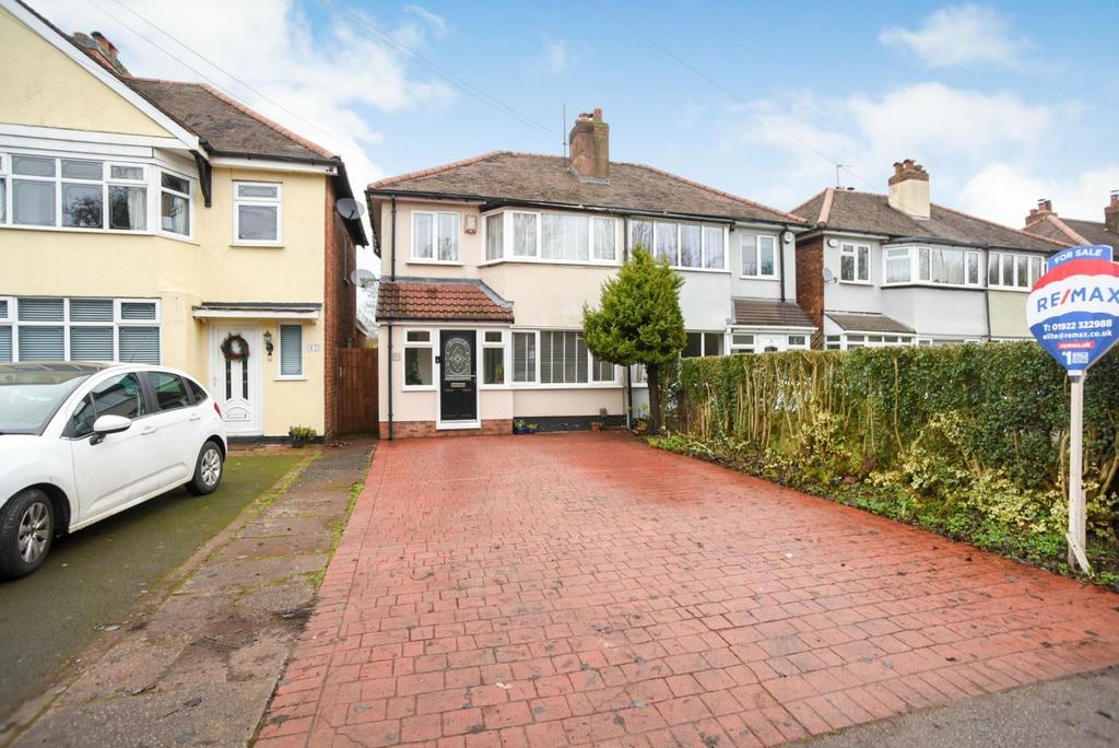 Station Road, Rushall, Walsall 3 bed semidetached house for sale £