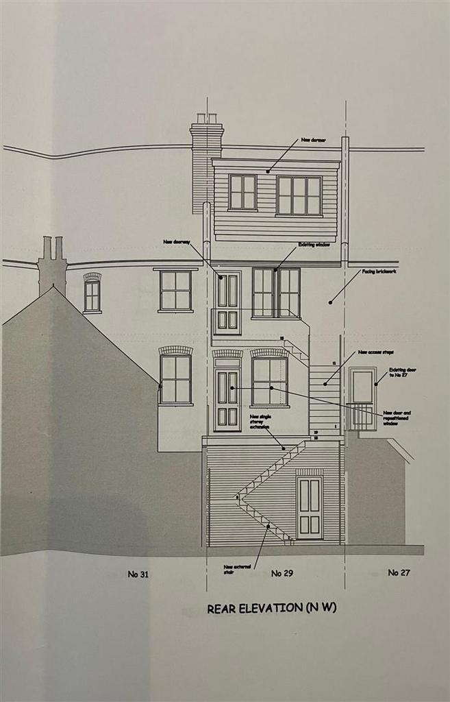 Planned Rear Elevation