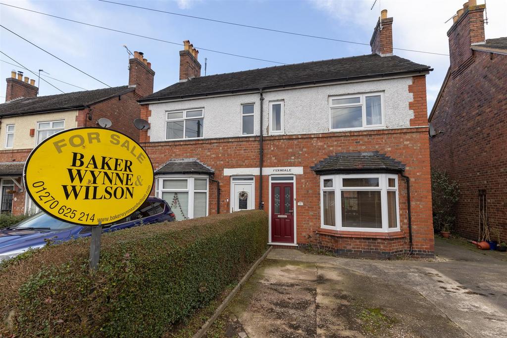 Eastern Road, Willaston, Nantwich 3 bed semidetached house for sale